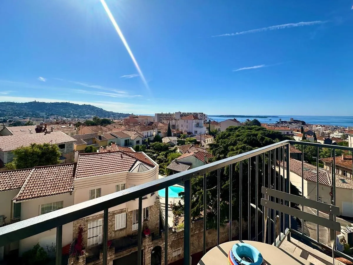 T3 Sea View Walking Distance Of Palais, Ac , Parking, Terrace Apartment Cannes France