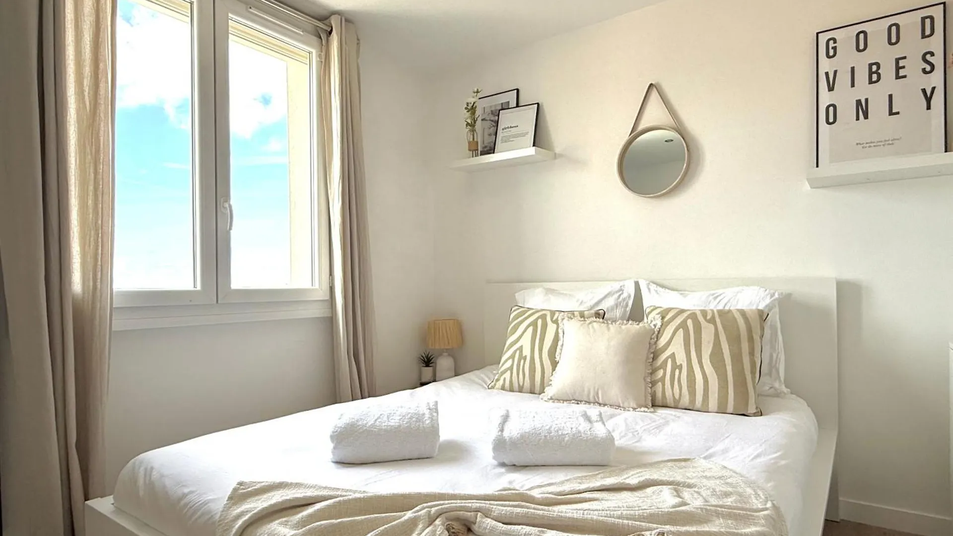 T3 Sea View Walking Distance Of Palais, Ac , Parking, Terrace Διαμέρισμα Κάννες